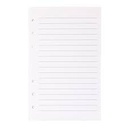 Lot de feuilles - pour classeur 6 anneaux - Format A5/A6