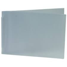 10 INSERTS PORTEFEUILLE 2 poches - HORIZONTAL