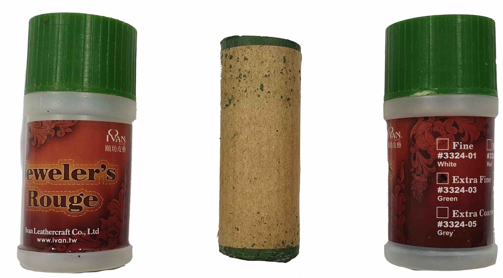 [Z02-501-3123] Pâtes à Polir / Rouge de Joaillier - VERTE