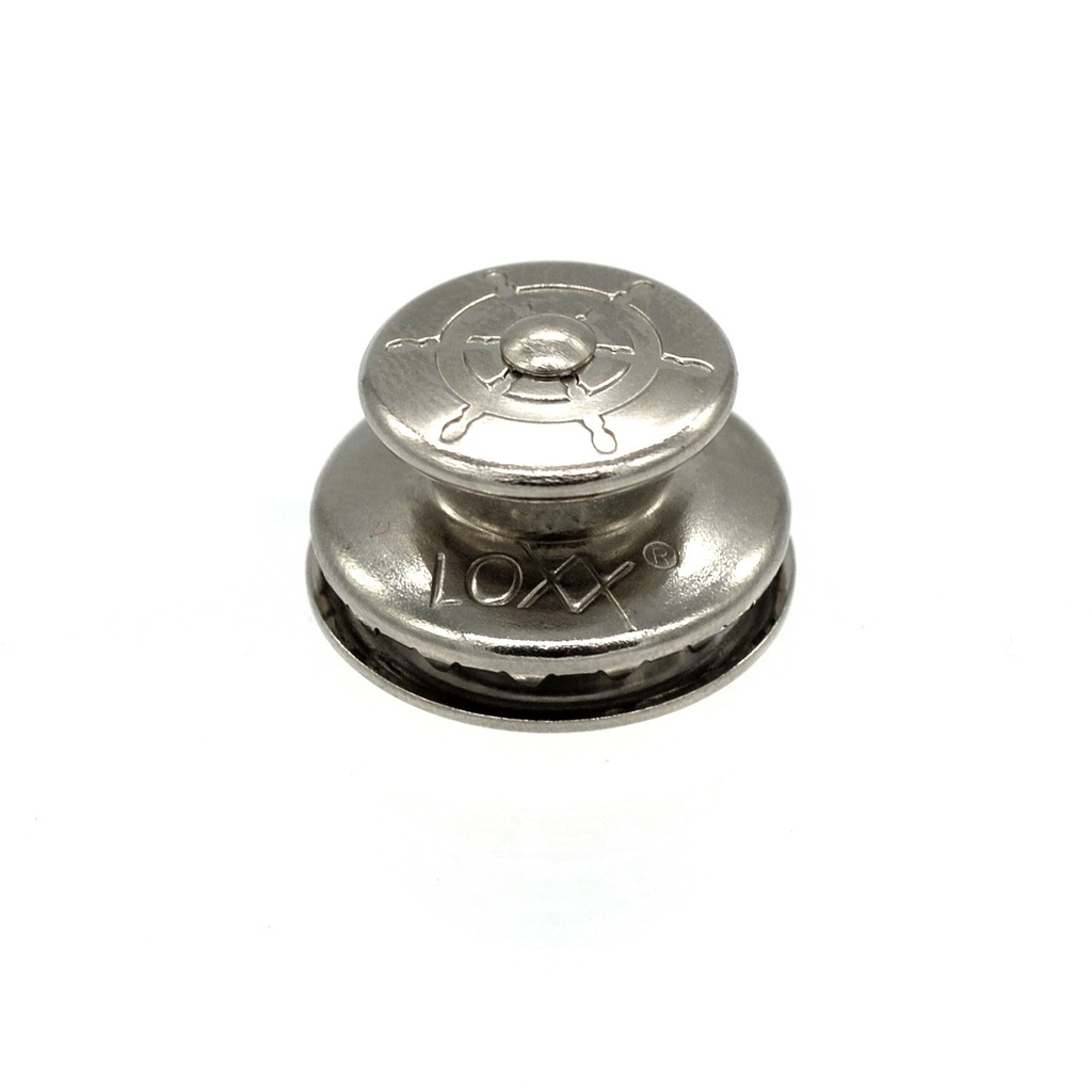 [FOURFERM05186.05000] Tête - Loxx® -  GOUVERNAIL - Laiton Nickelé