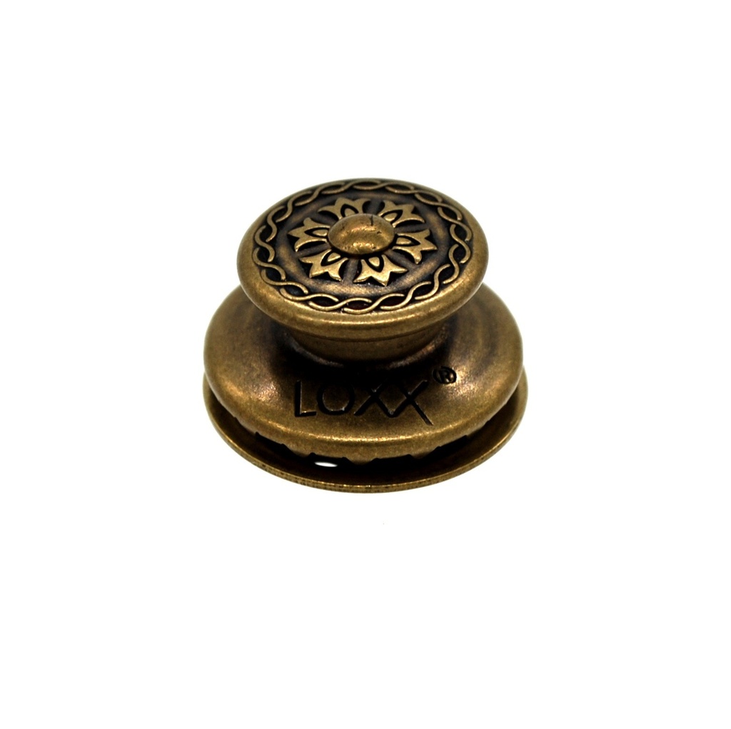 [FOURFERM5196.25000] Tête - Loxx® -  VICTORIA - Laiton vieilli