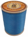 Fil de Lin Retors Extra Glacé N°40 Bleu Azur 735 - 350 Mètres