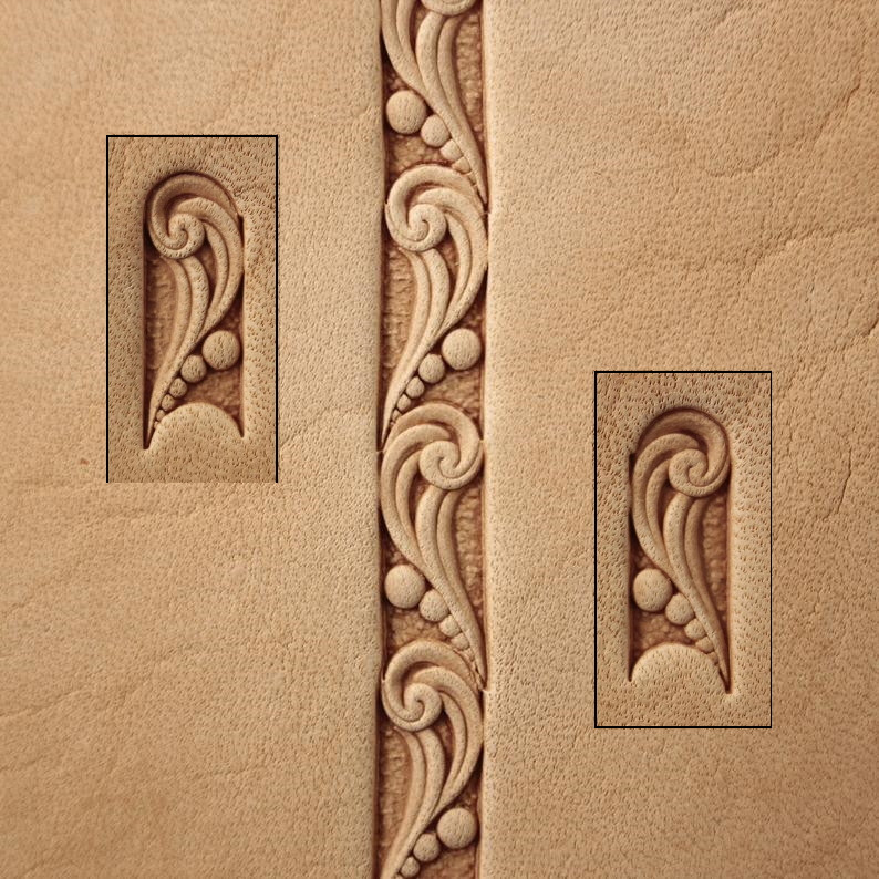 S.N. 433 Kit - BORDURE FLORALE - 2 Matoirs à Frapper