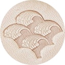 S.N. 128-4 - VAGUES NIPPONNES par 4 - GÉOMÉTRIQUE - Matoir à Frapper