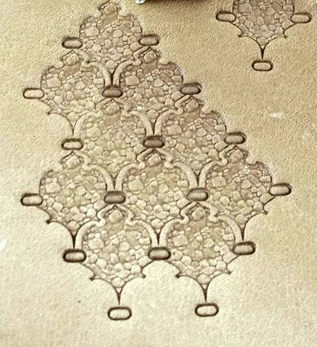 S.N. 85 - GÉOMÉTRIQUE - TEXTURE PIERRE - Matoir à Frapper