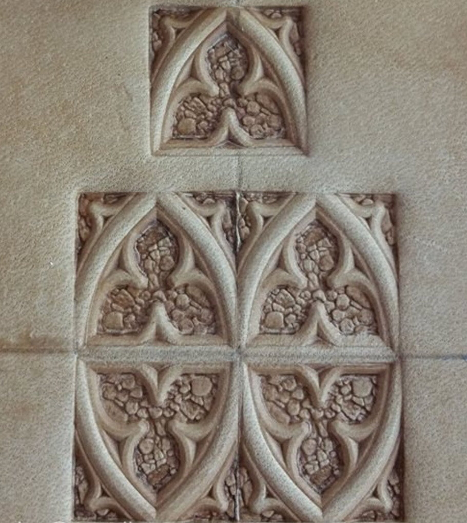 [OUTMATS.N.56] S.N. 56 -  Géomètrique- GOTHIQUE - Matoir à Frapper