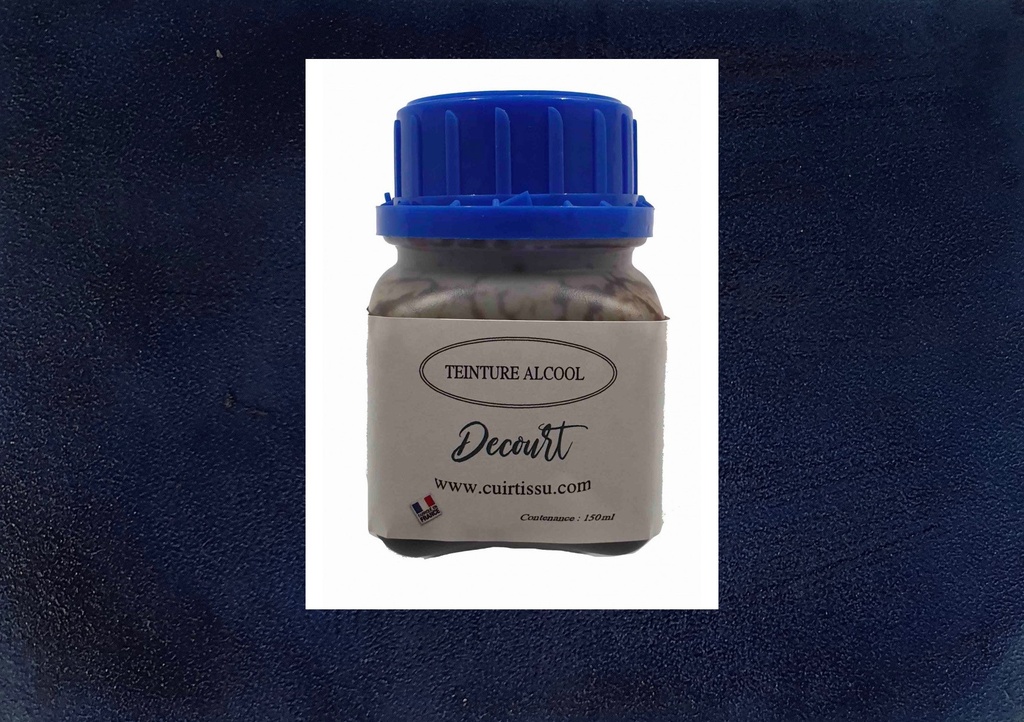 [ACCTEINTALCBLGI150] Teinture Alcool Bleu Gitane - 150 ml - Decourt