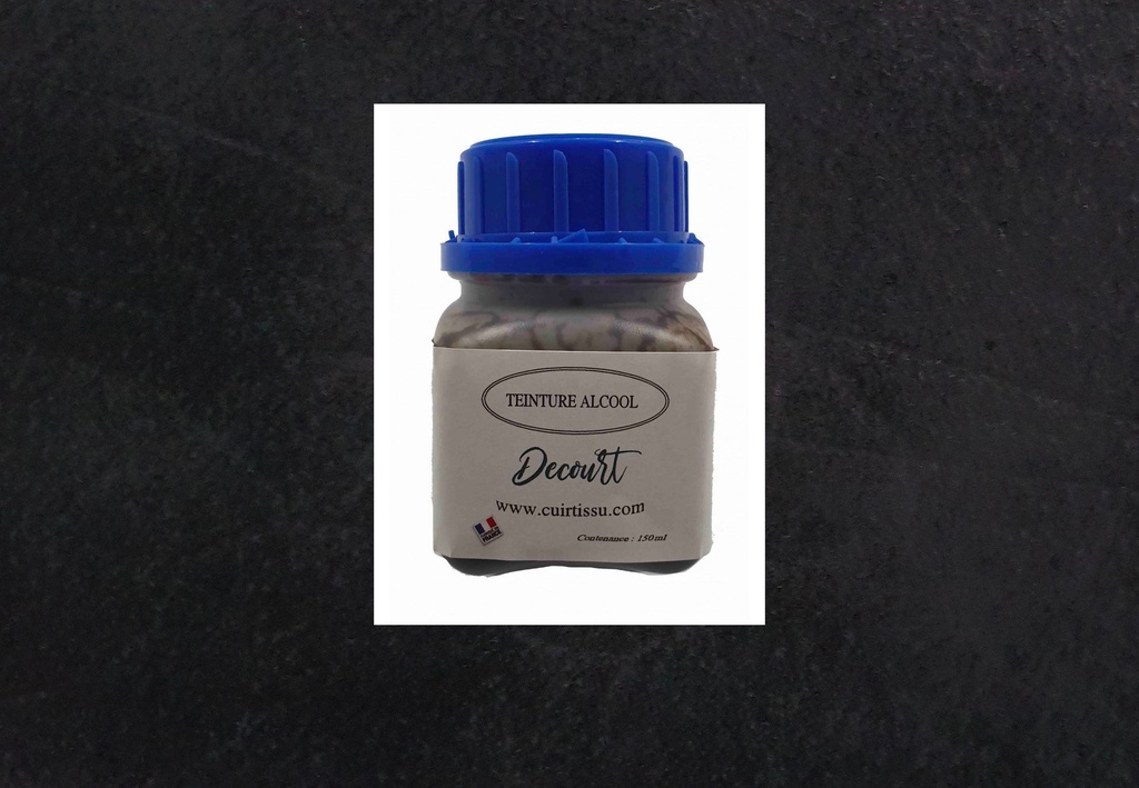 Teinture Alcool Noire Couvrant - 150 ml - Decourt