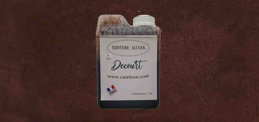 [ACCTEINTALCMARRMOY1L] Teinture Alcool Marron Moyen - 1 Litre - Decourt