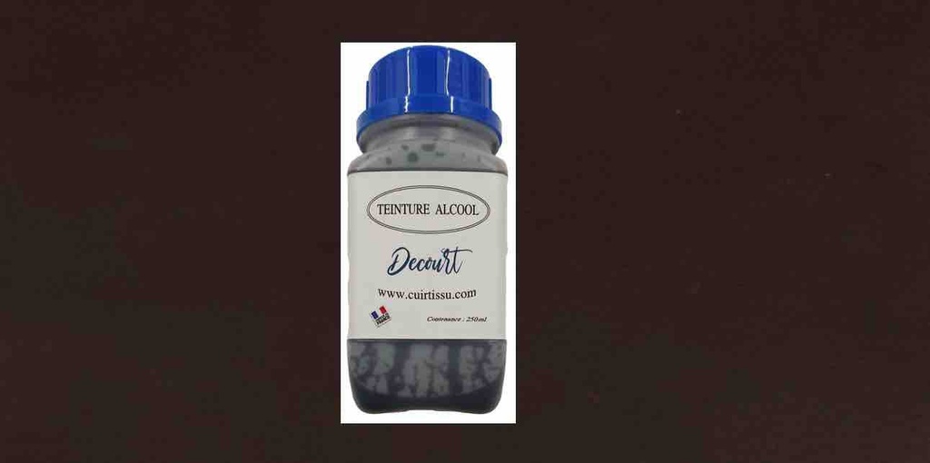 [ACCTEINTALCMARFON250] Teinture Alcool Marron Foncé - 250 ml - Decourt