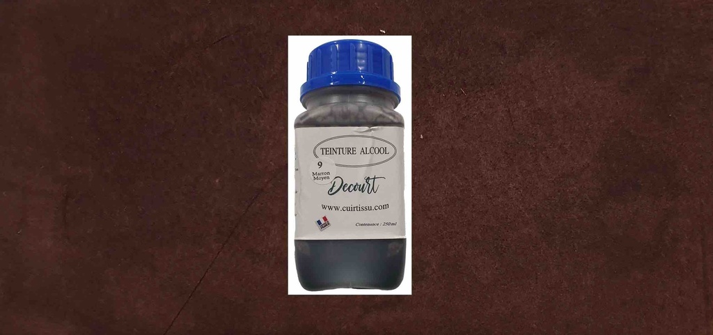[ACCTEINTALCMARRMOY250] Teinture Alcool Marron Moyen - 250 ml - Decourt