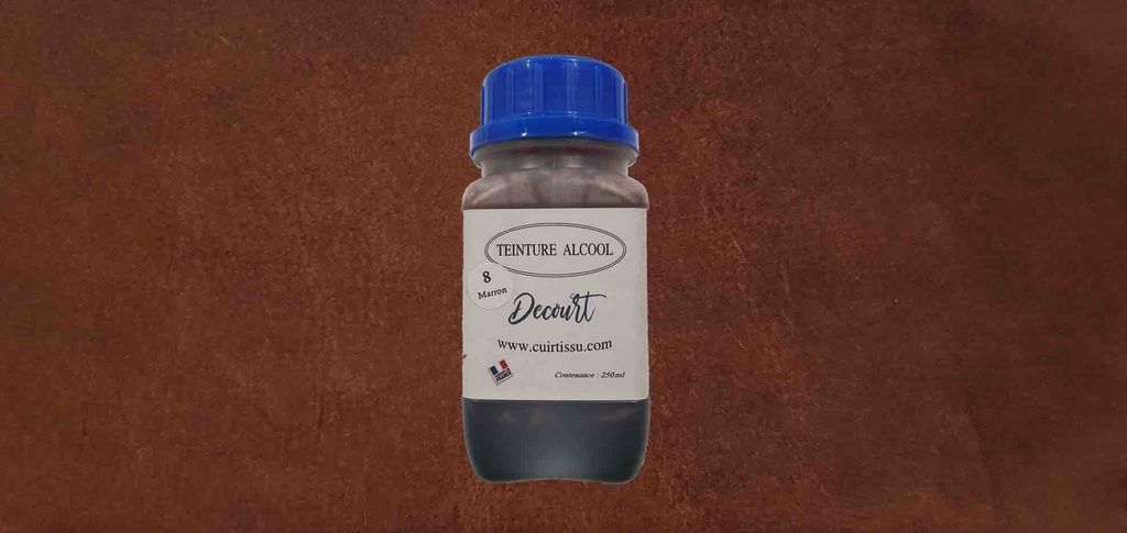[ACCTEINTALCMARR250] Teinture Alcool Marron - 250 ml - Decourt