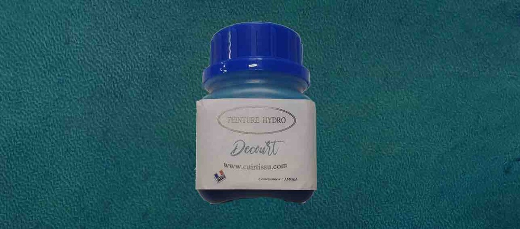 [ACCTEINTHYDRO-150TH219] Teinture Hydro Bleu Turquoise - 150 ml - Decourt