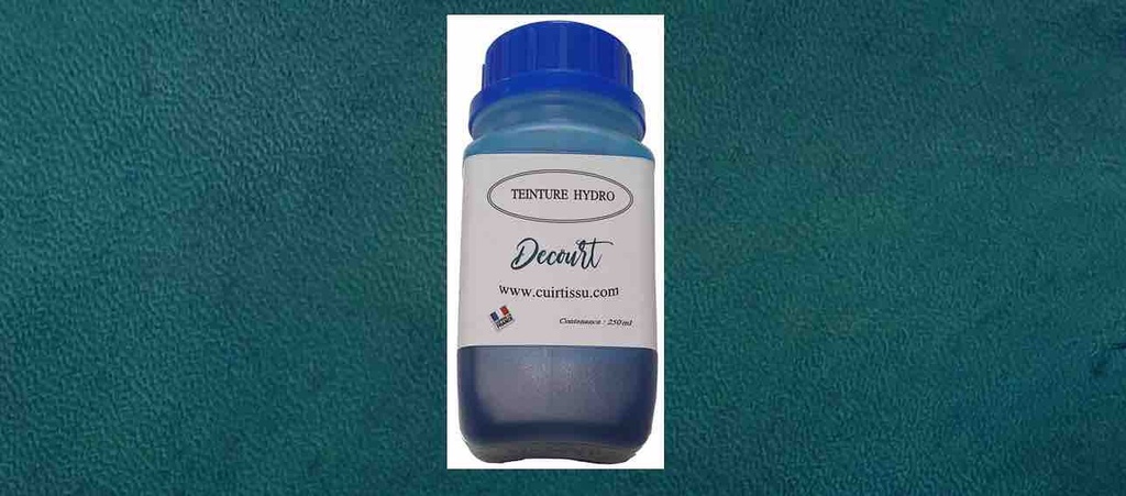 [ACCTEINTHYDRO250-TH219] Teinture Hydro Bleu Turquoise - 250 ml - Decourt