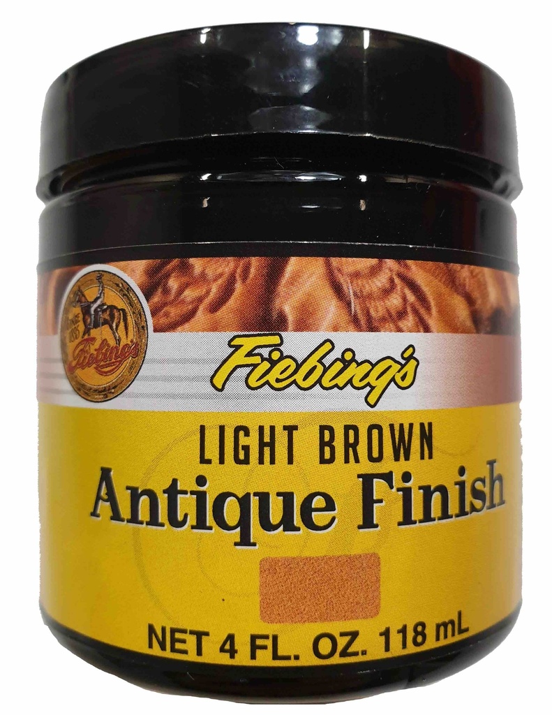 PATINE - ANTIQUE FINISH - LIGHT BROWN - 4oz ( 118ml) - FIEBING'S