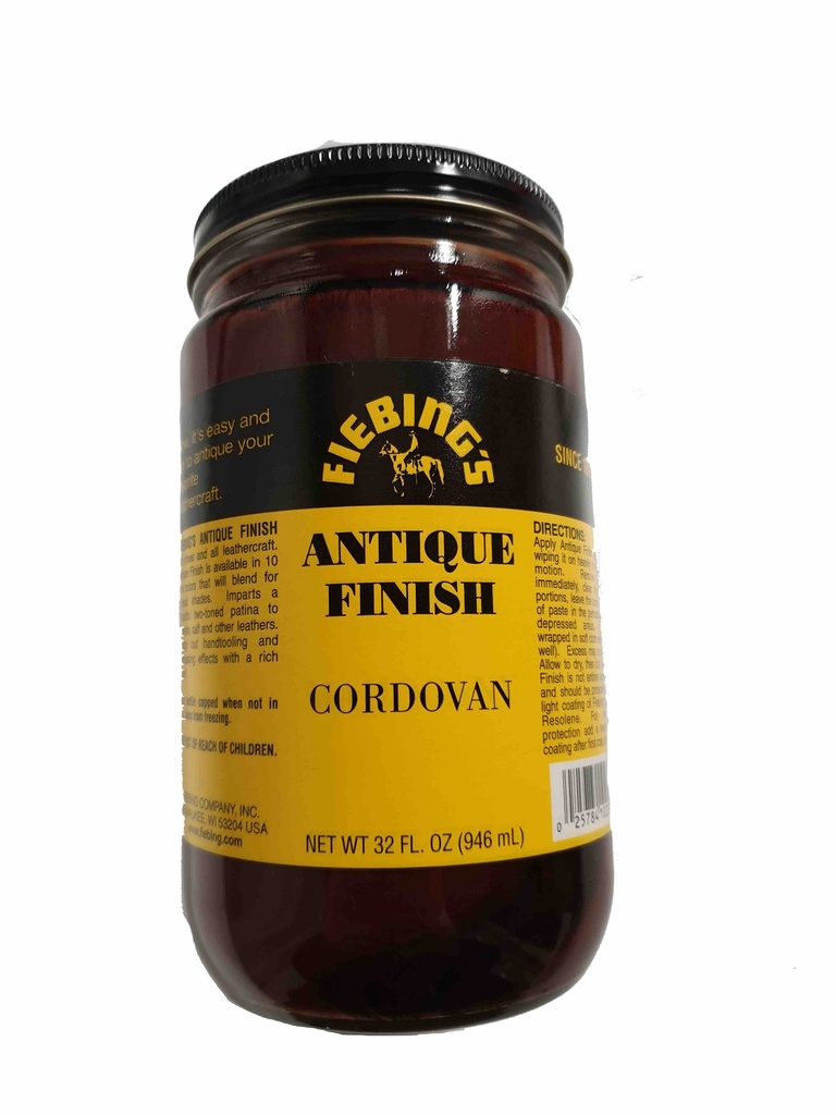 [2982 - CORDOVAN] PATINE - ANTIQUE FINISH - CORDOVAN - 32oz ( 946ml)  - FIEBING'S