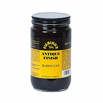 [3081 - MAHOGANY] PATINE - ANTIQUE FINISH - MAHOGANY ( Acajou)  - 32Oz ( 946ml) - FIEBING'S