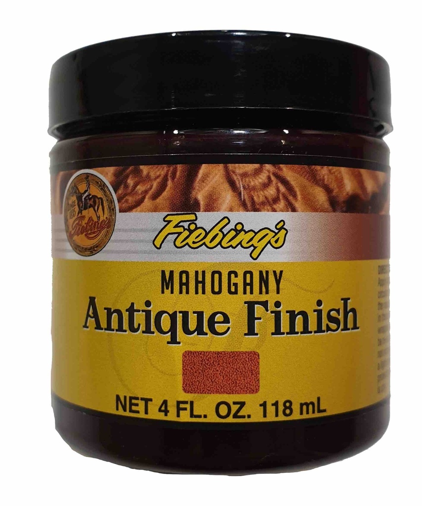 [2971 - AF MAHOGANY] PATINE - ANTIQUE FINISH - MAHOGANY - 4oz ( 118ml) - FIEBING'S