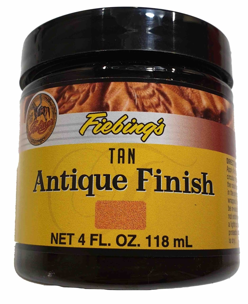 [2965 - TAN] PATINE - ANTIQUE FINISH - TAN - 4oz ( 118ml) - FIEBING'S