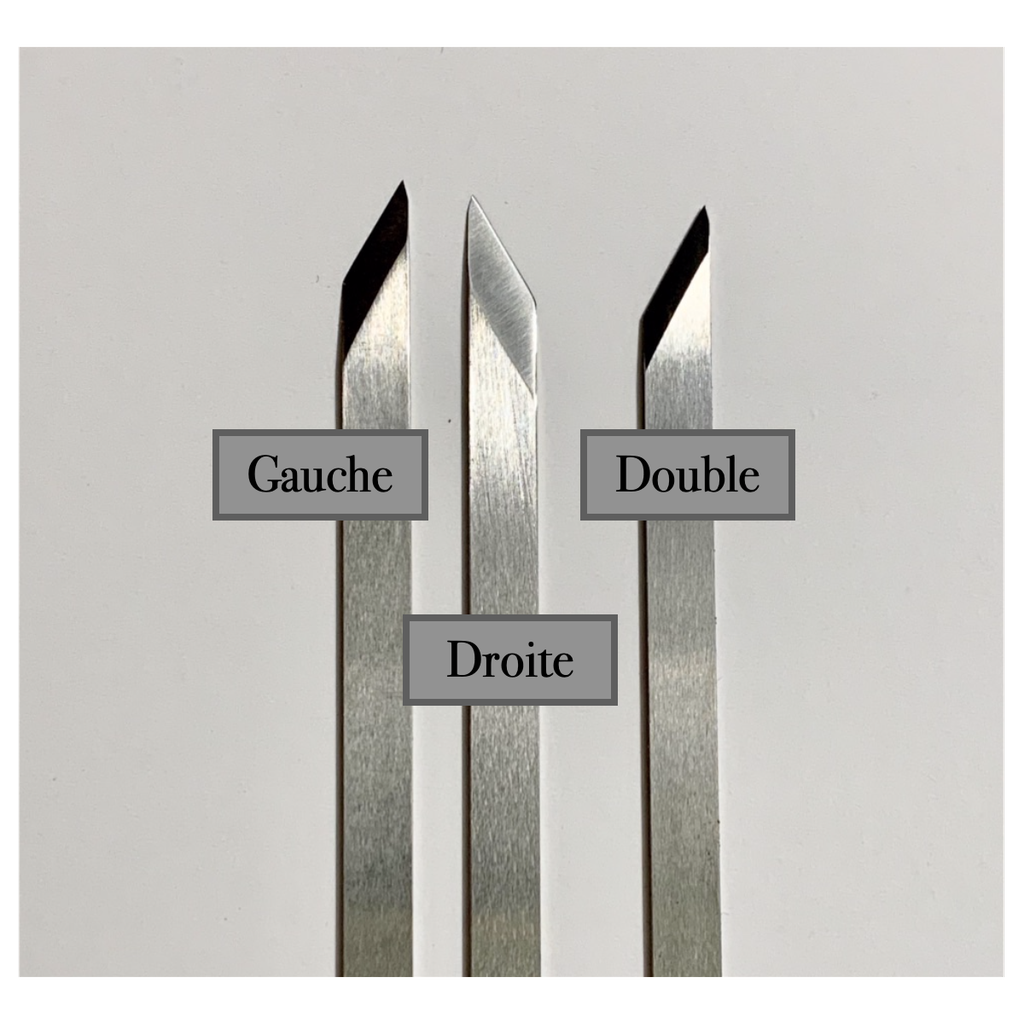 Tranchet ( lame pour fourreau laiton ou Indispensable) - Decourt By KL