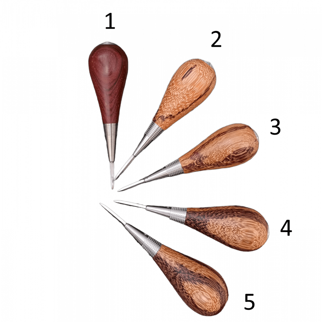 Alène aux Pinces Haut de Gamme - Fer SELLIER- Manche au choix