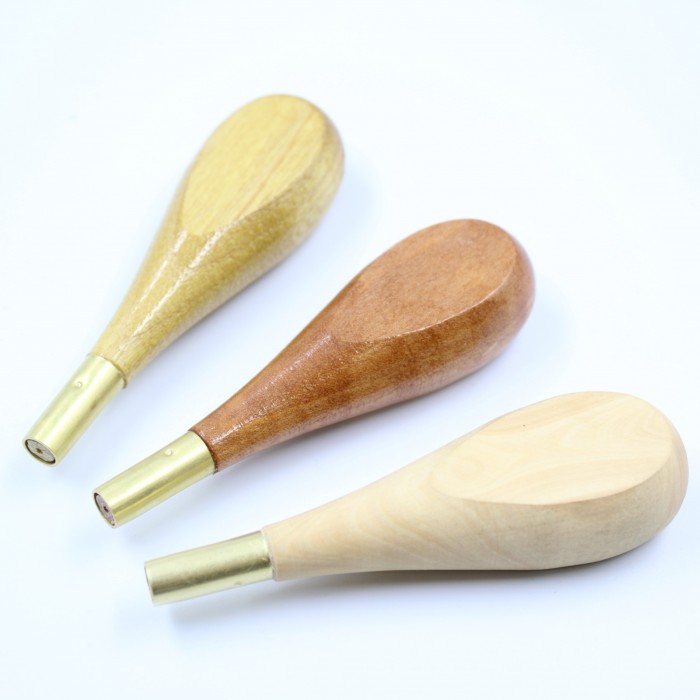 Manche d'alène VERGEZ BLANCHARD - Format au CHOIX (Acacia vernis, 105mm)