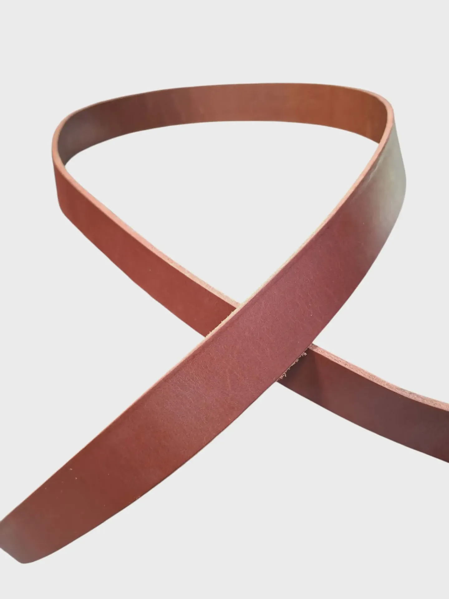 Lanière de Collet Lisse Marron - 2 largeurs - Ép. : 3/3.5mm - Long. mini : 125 cm