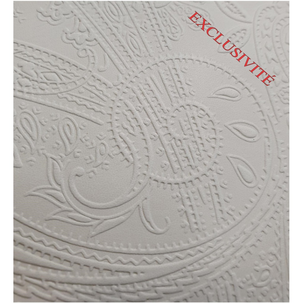 Collet CASHMERE - TOSCANA - Tannage METAL FREE - Blanc - Épaisseur ±2.2mm