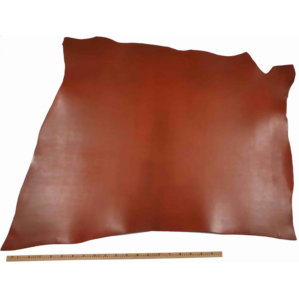 Collet Vache Lisse Cognac - Épaisseur 3,5 mm