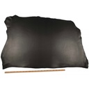 Collet Vache Lisse Noir - Épaisseur 3-3.5 mm