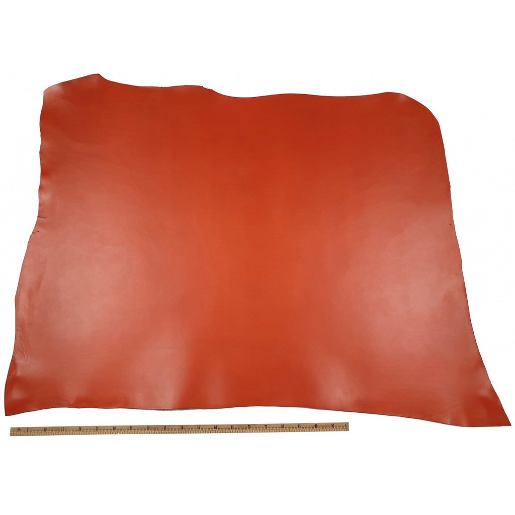 [CUI-27421-1,38] Collet Vache Lisse Orange - Épaisseur 3-3,5 mm (1,38)