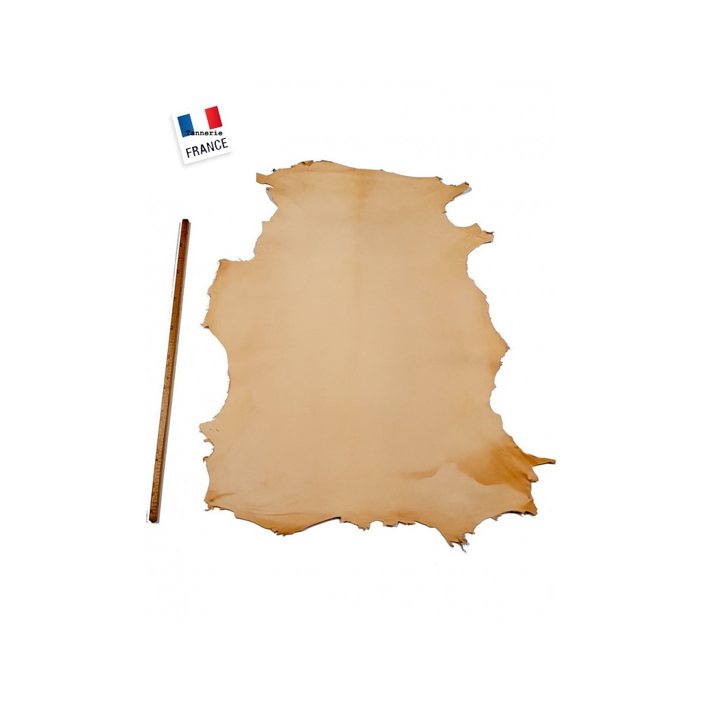 Basane - Naturel - Tannage Végétal  - Épaisseur ±1.4mm