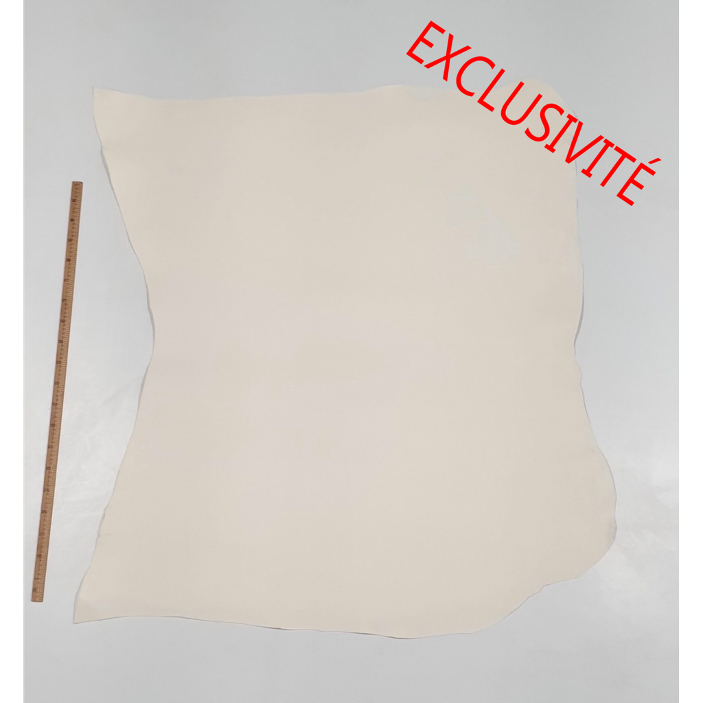 Collet - TOSCANA - Tannage METAL FREE - Blanc - ± 2mm