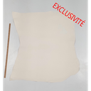 Collet - TOSCANA - Tannage METAL FREE - Blanc - ± 2mm