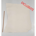 Collet - TOSCANA - Tannage METAL FREE - Blanc - Épaisseur 2.7-3.2mmmm