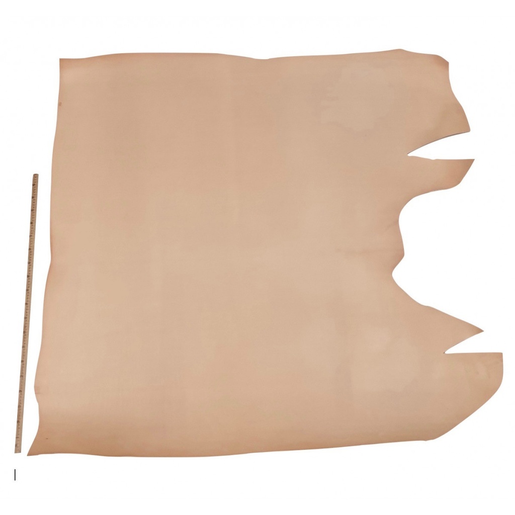 CROUPON TAUREAU- TOSCANA - Tannage Végétal - Naturel - Épaisseur 4-4.5mm (1er choix Standard, 1.94)