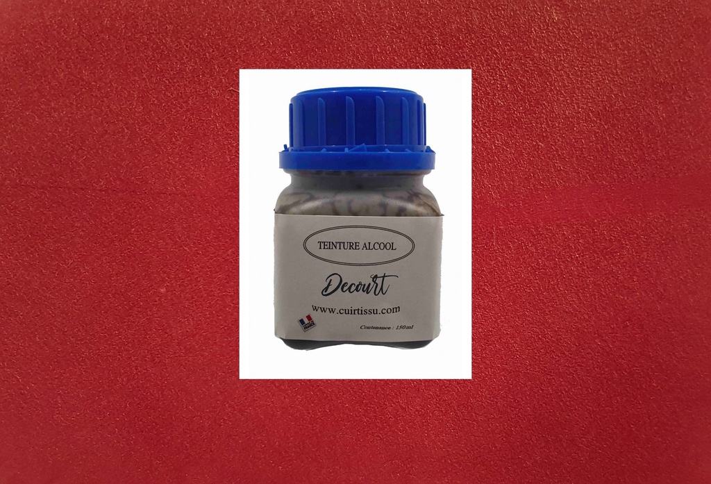 Teinture Alcool Rouge Vif - 150 ml - Decourt