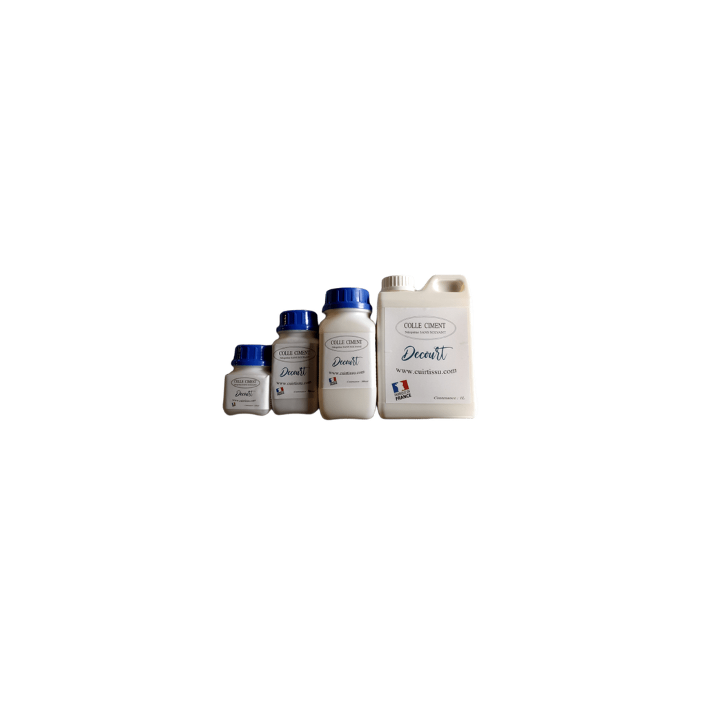 Colle Ciment Néoprène sans solvant - 4 contenances - Decourt (150 ml)