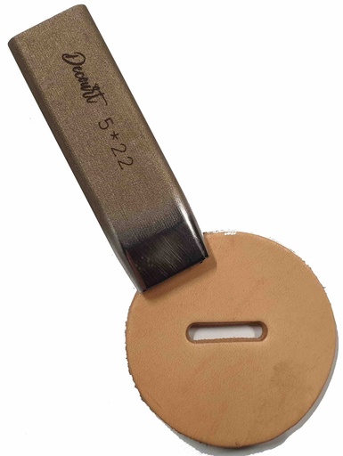 [OUTFRAPEMCHAPDEC5X22] Emporte - Pièce Enchapure Decourt by K.L.  - 5 mm x 22 mm