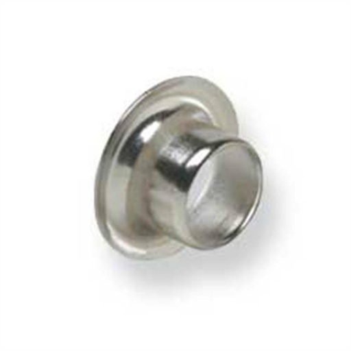 [OEIL1287-12] 100 ŒILLETS - 6mm int. / 12mm ext. - ARGENTÉS