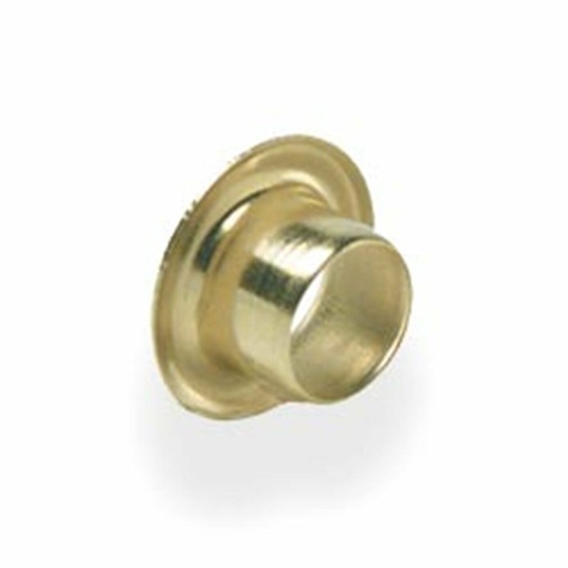 [OEIL1288-11] 100 ŒILLETS - 8mm int. / 15mm ext.- DORÉS